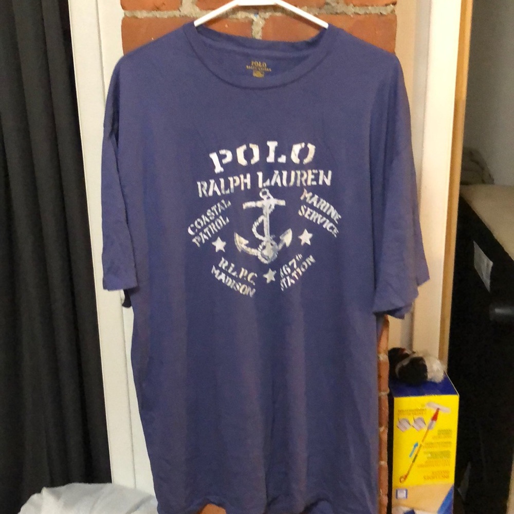 LARGE TALL Polo Ralph Lauren Coastal Patrol shirt